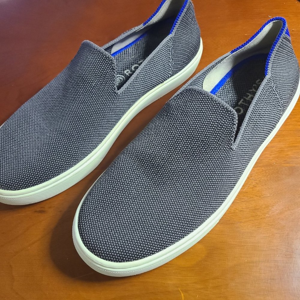 Rothy's Slip On Sneakers, Gray, size 8, RETIRED